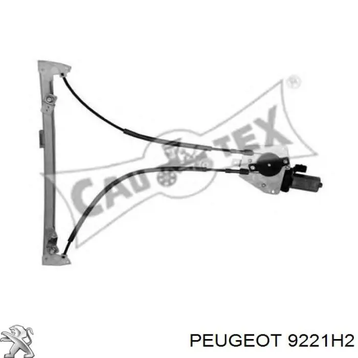 Mecanismo elevalunas delantero izquierdo Peugeot/Citroen 9221H2 precio, desde 71,34 EUR