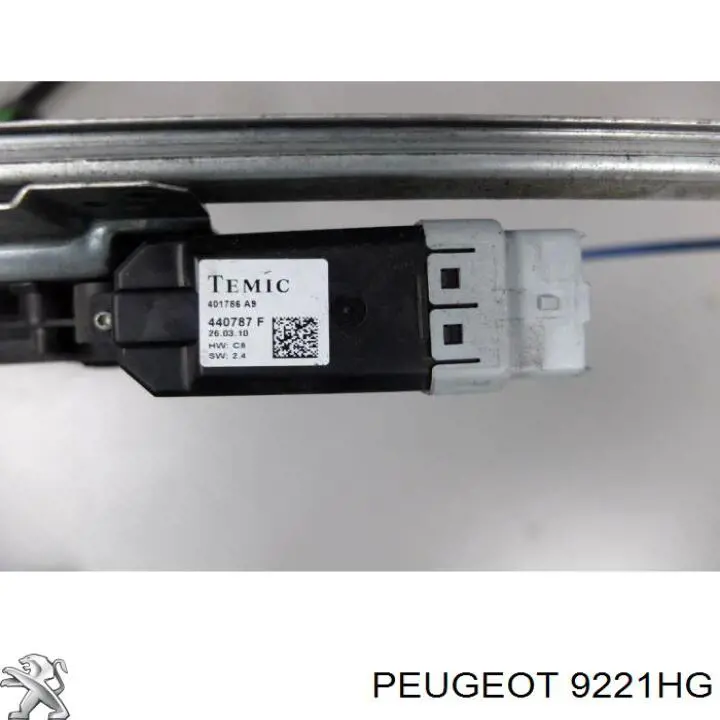 Comprar 9221HG Peugeot/Citroen Mecanismo de elevalunas delantero izquierdo
