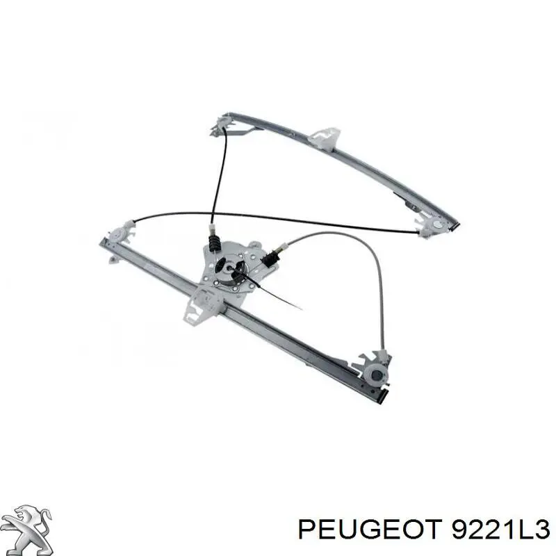 Comprar 9221L3 Peugeot/Citroen Mecanismo de elevalunas delantero izquierdo