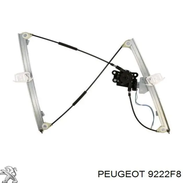 9222F8 Peugeot/Citroen Mecanismo levanta, puerta delantera derecha