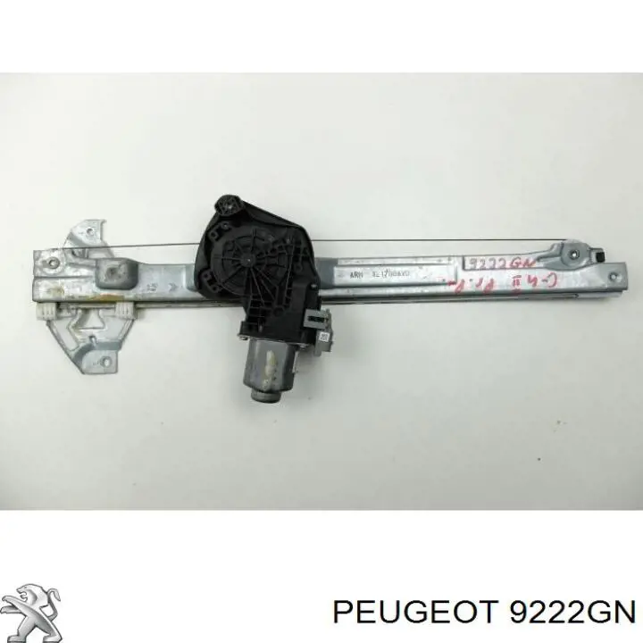 9222GN Peugeot/Citroen Mecanismo levanta, puerta delantera derecha