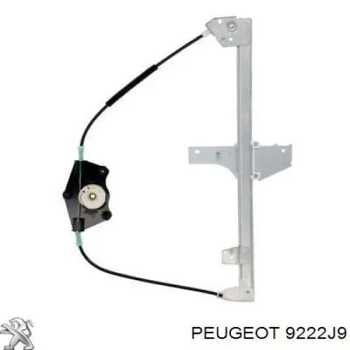 Mecanismo de elevalunas delantero derecha Peugeot/Citroen 9222J9 precio, desde 41,18 EUR