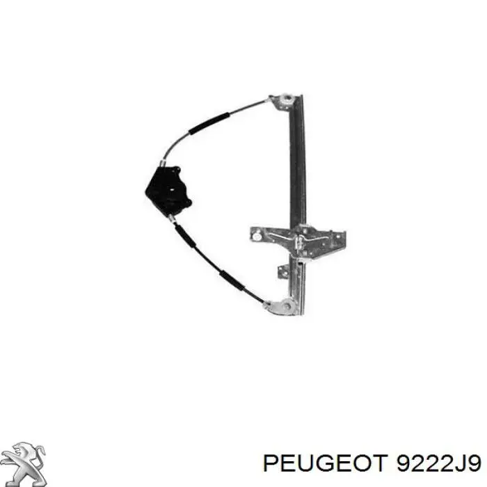 Comprar 9222J9 Peugeot/Citroen Mecanismo de elevalunas