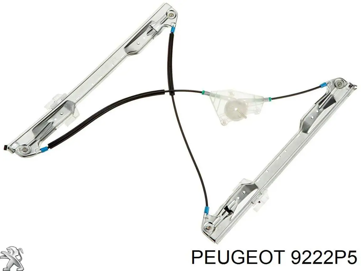 Mecanismo de elevalunas delantero derecha Peugeot/Citroen 9222P5 precio, desde 50,76 EUR