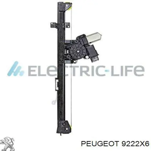 Mecanismo de elevalunas delantero derecha Peugeot/Citroen 9222X6 precio, desde 50,48 EUR