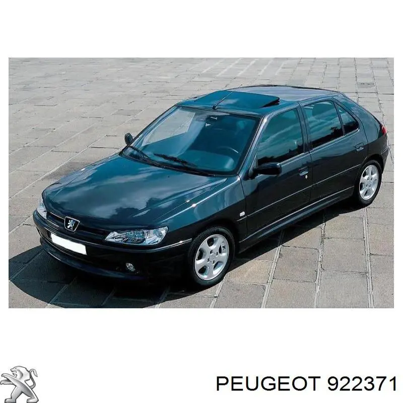 922371 Peugeot/Citroen mecanismo de elevalunas, puerta trasera izquierda