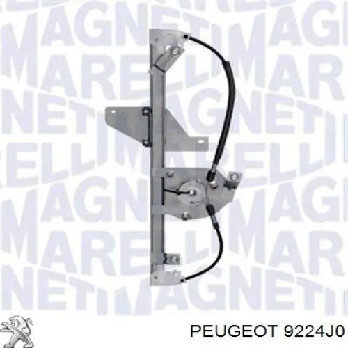 AC1349 Magneti Marelli mecanismo de elevalunas, puerta trasera derecha