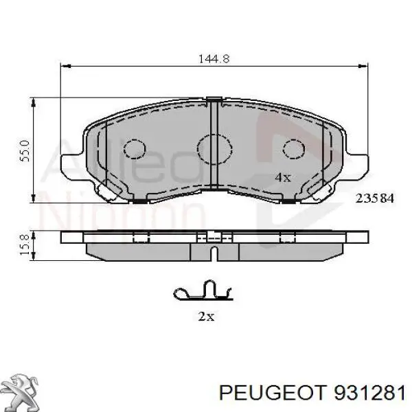 931281 Peugeot/Citroen