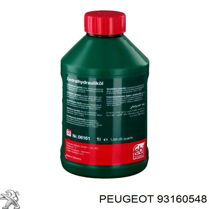 Aceite de dirección hidráulica Peugeot/Citroen 93160548 precio, desde 15,28 EUR