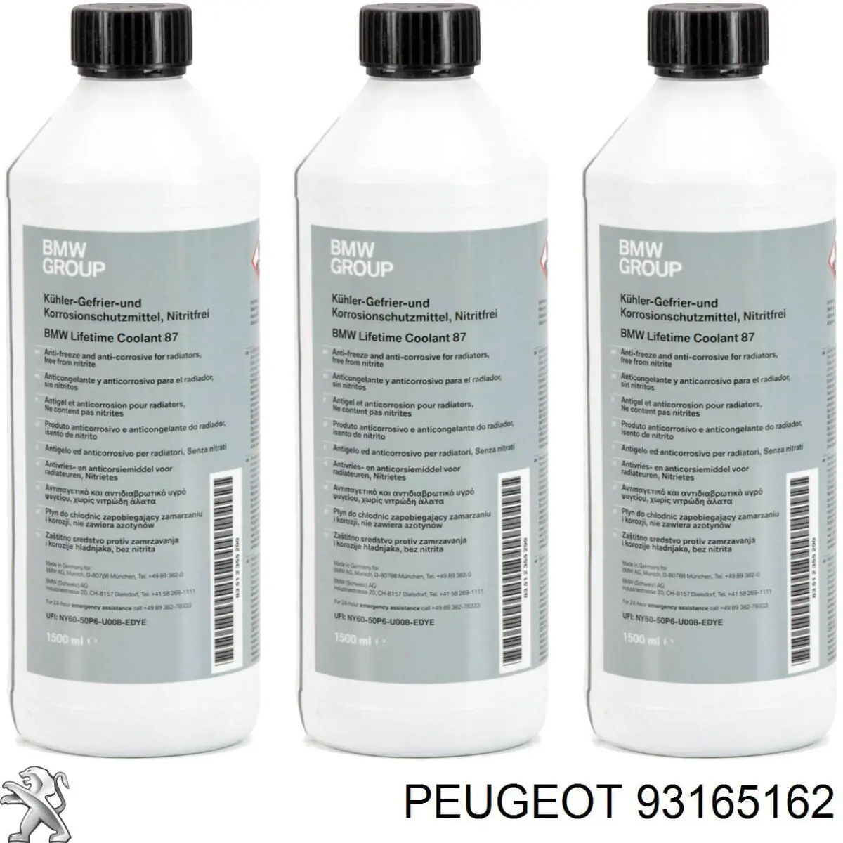 93165162 Peugeot/Citroen Refrigerante