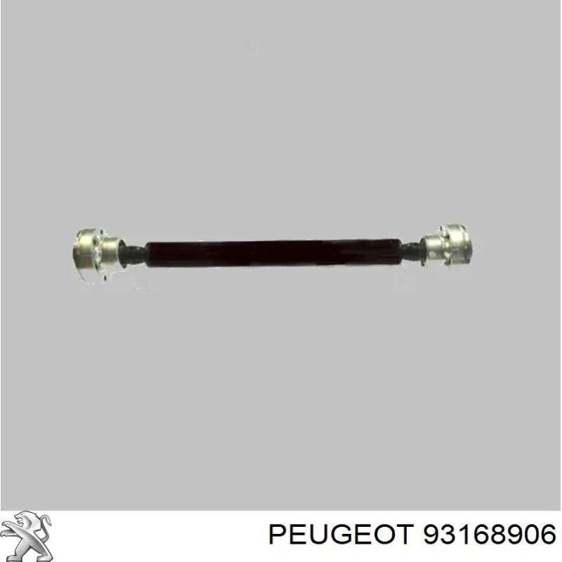 93168906 Peugeot/Citroen árbol cardán trasero completo