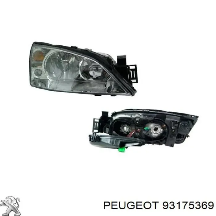 Faro derecho Opel Zafira F75