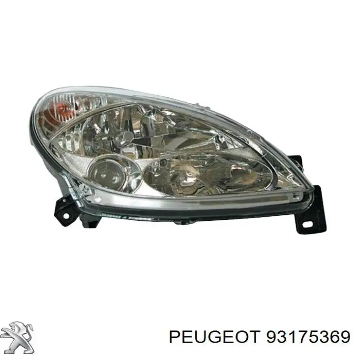 Faro derecho Opel Zafira F75