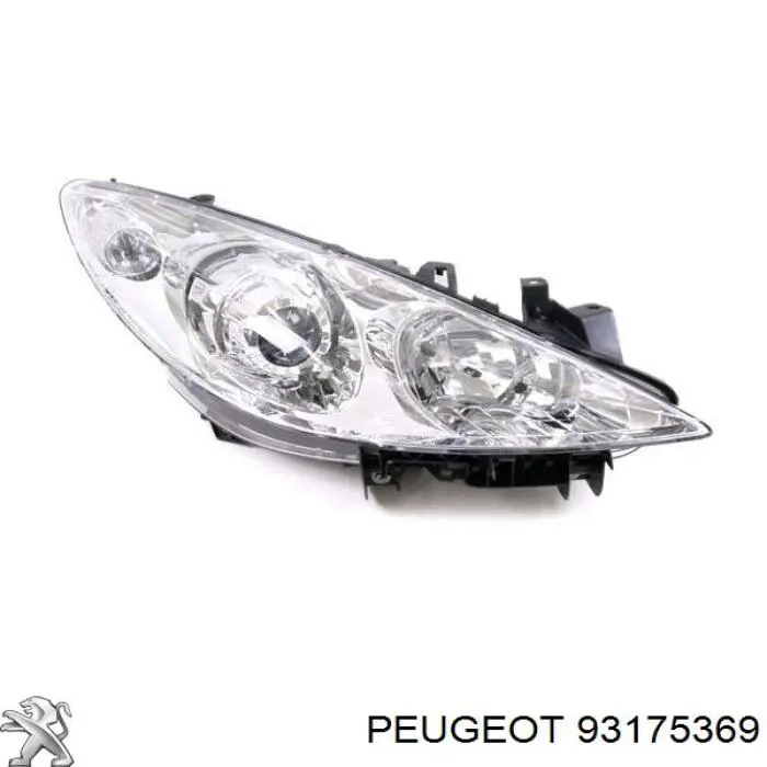 Faro derecho Opel Zafira F75