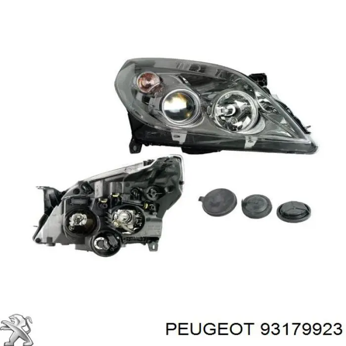 Comprar 93179923 Peugeot/Citroen Faro derecho