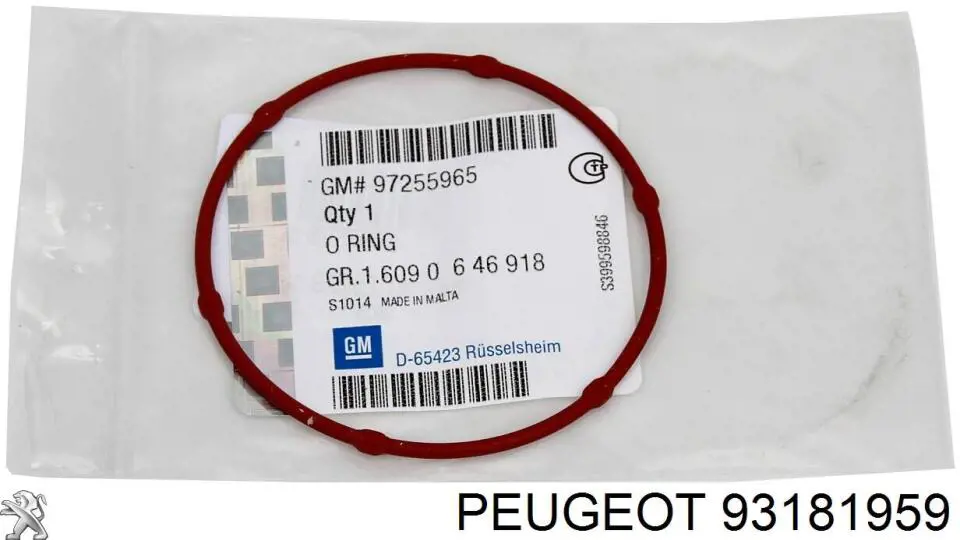 93181959 Peugeot/Citroen kit de reparación, bomba de aceite