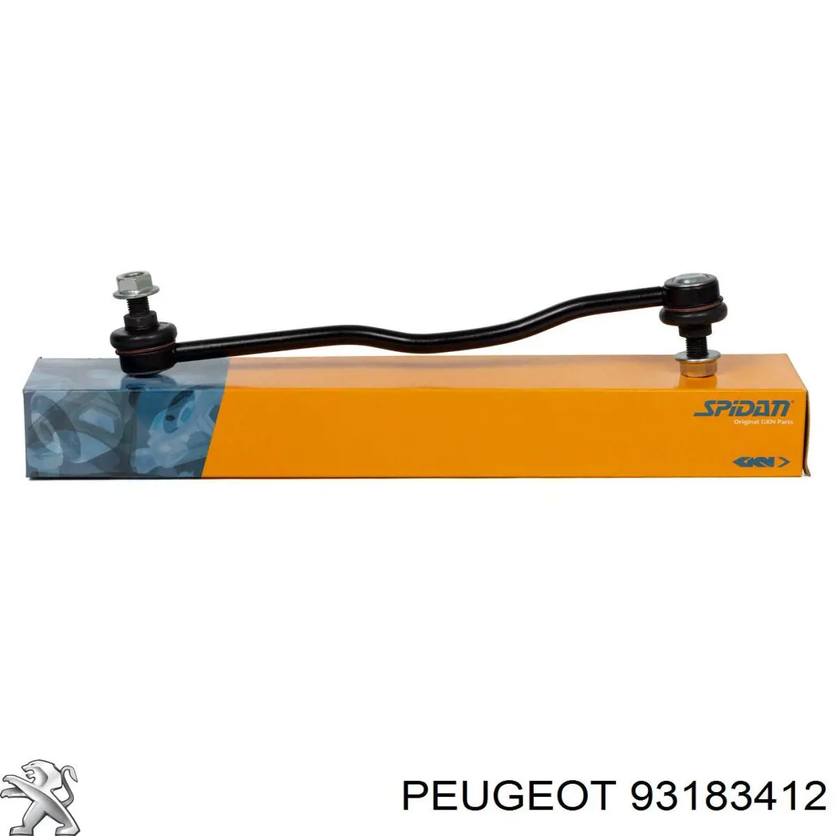 Filtro de aceite 93183412 Peugeot/Citroen