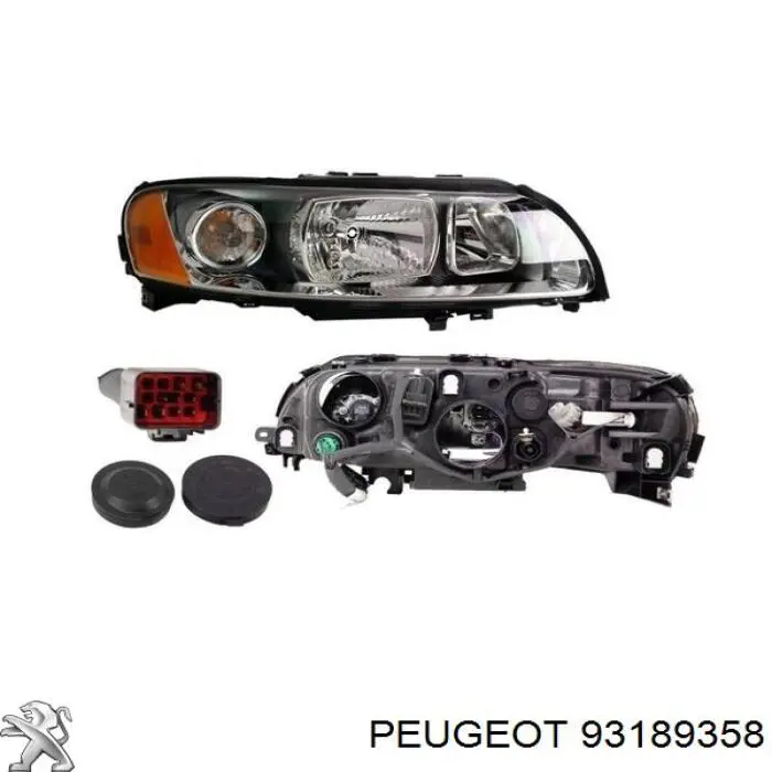 1216188 Opel Luz derecha