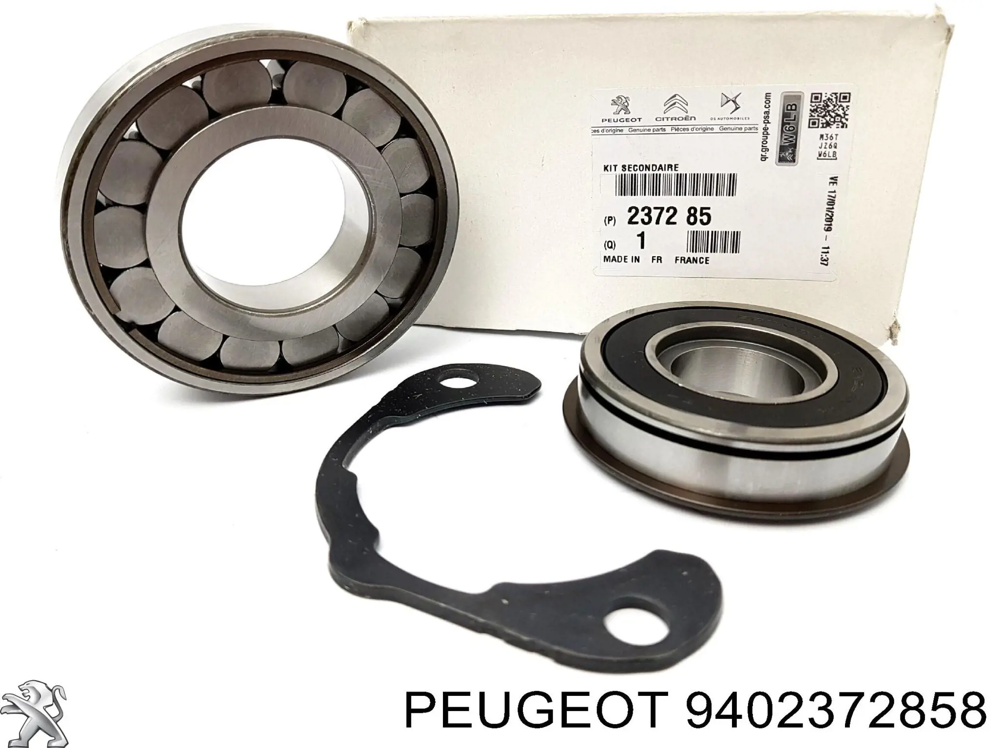 9402372858 Fiat/Alfa/Lancia Cojinete del eje secundario de la caja de cambios