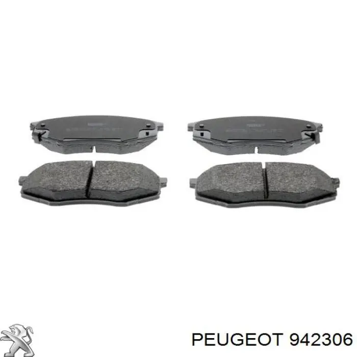 Moldura de la puerta de maletero PEUGEOT 942306