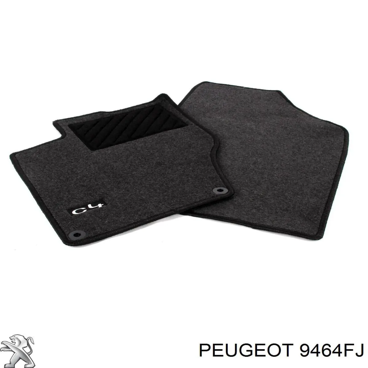 Alfombrillas para coche para Citroen C4 II B7