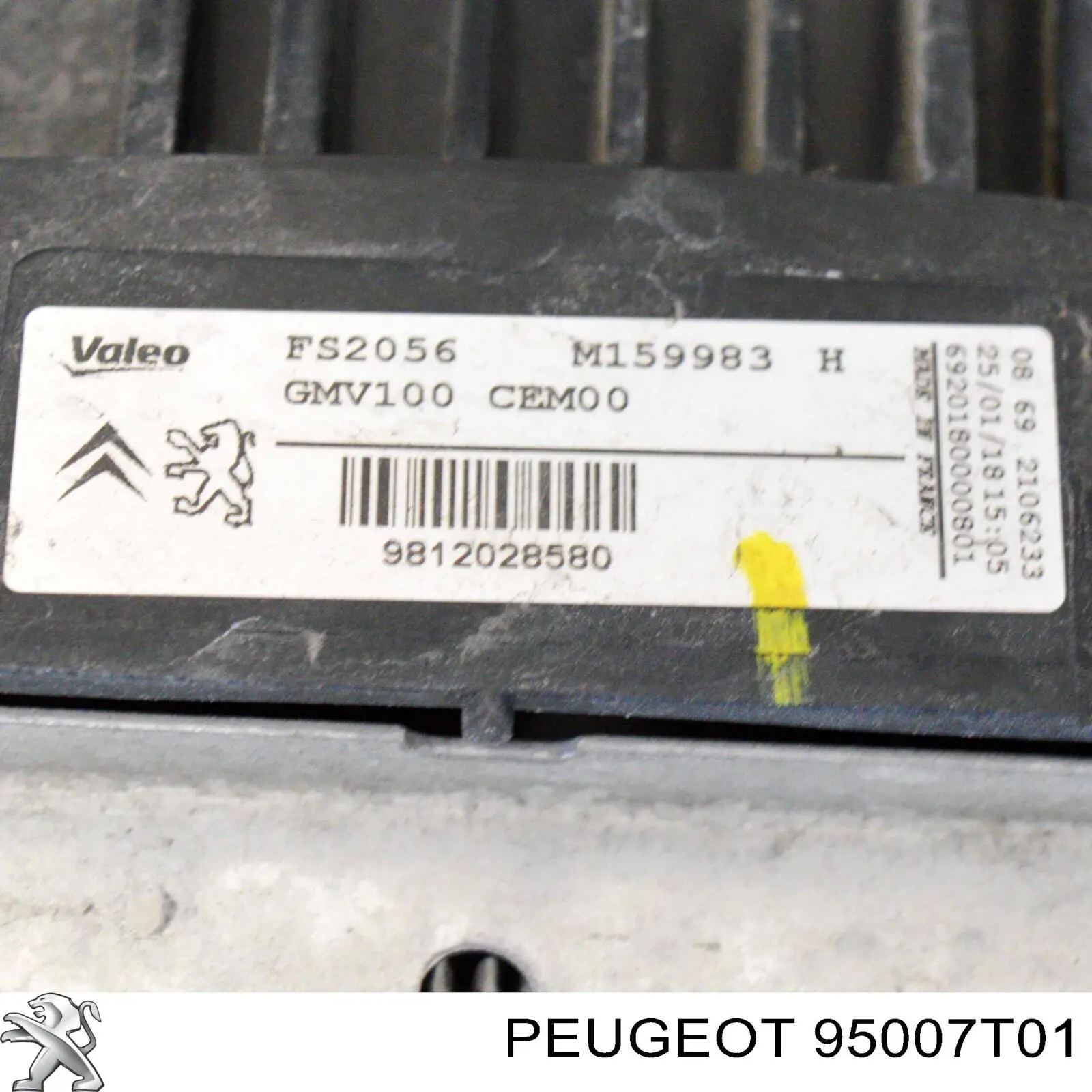 Aire acondicionado capacitor Peugeot/Citroen 95007T01 precio, desde 73,39 EUR