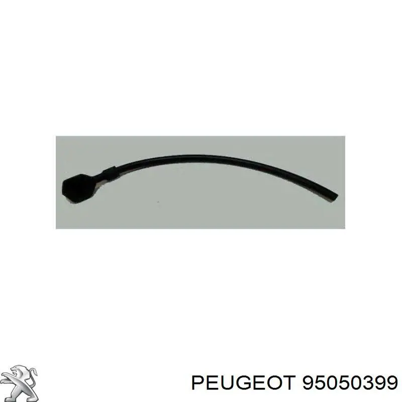 Tubo de alimentación hidráulica de amortiguadores 95050399 Peugeot/Citroen