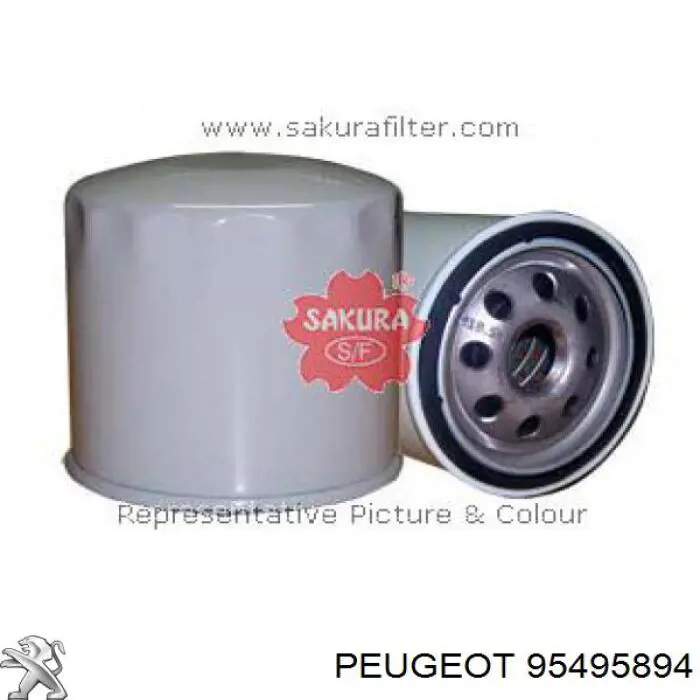 Comprar 95495894 Peugeot/Citroen Filtros de aceite