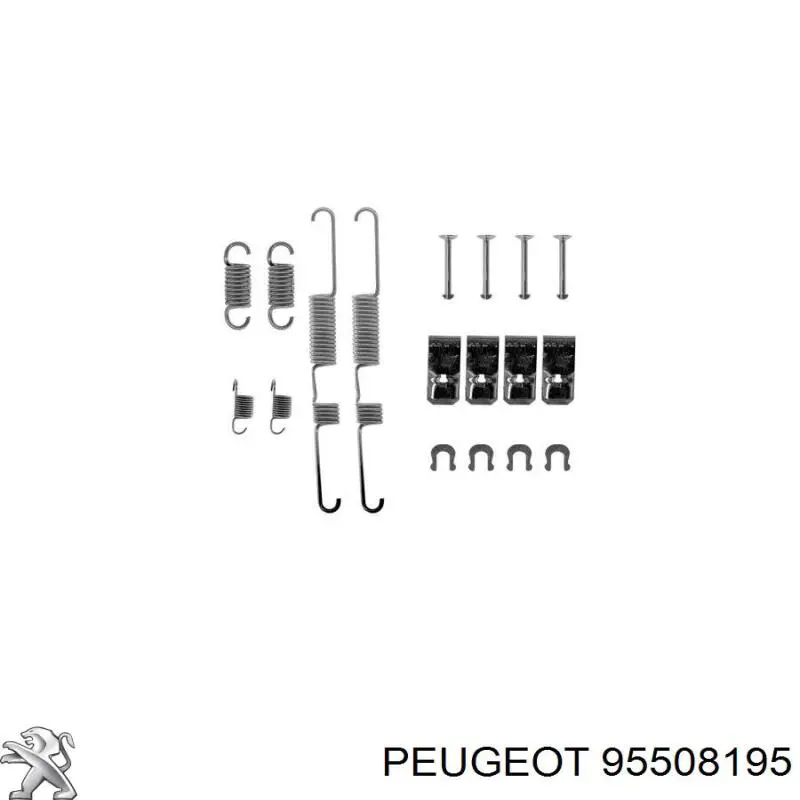 95508195 Peugeot/Citroen limpiaparabrisas de luna delantera conductor