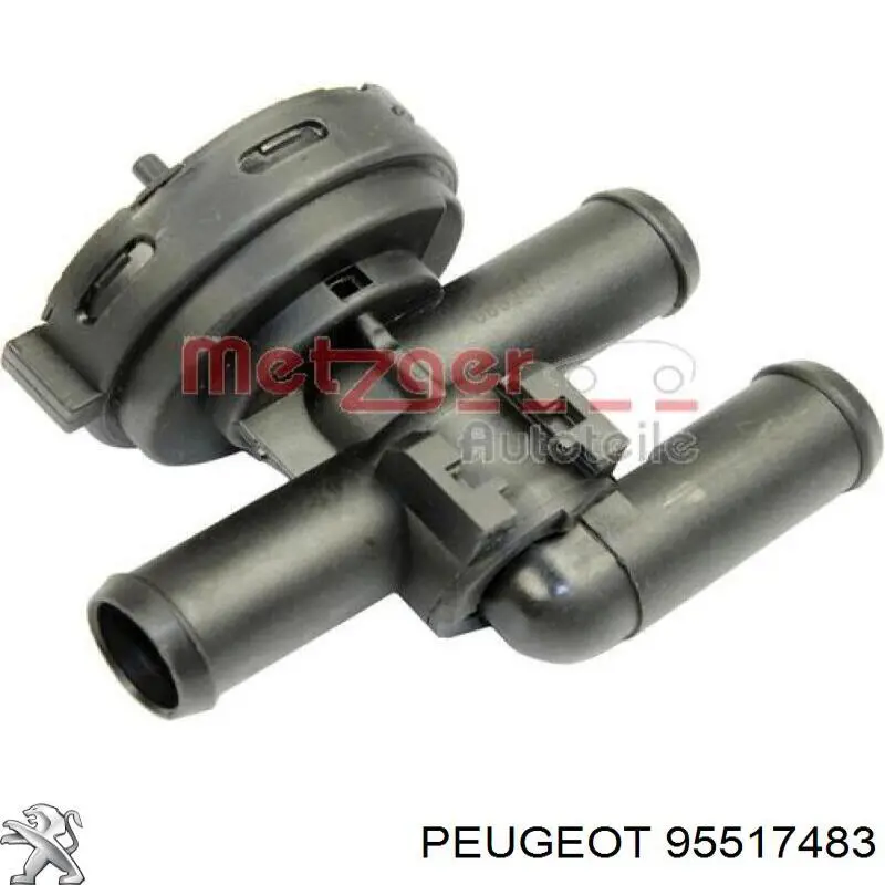 Comprar 95517483 Peugeot/Citroen Válvula de control de líquido refrigerante