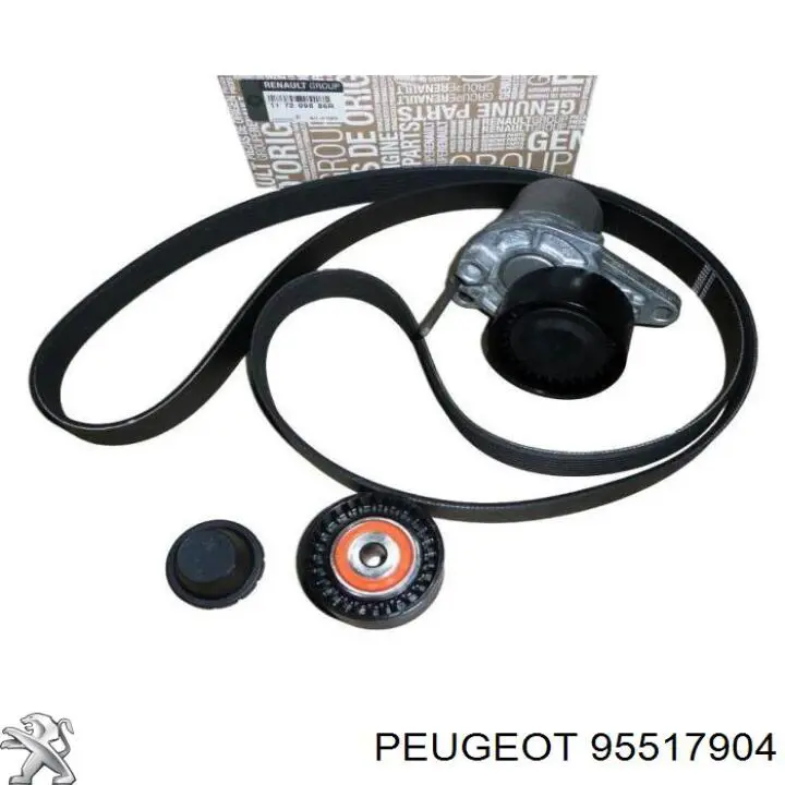 Correa de transmisión 95517904 Peugeot/Citroen