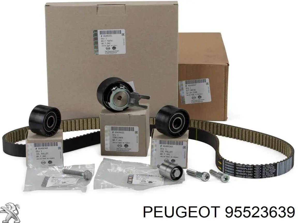 95523639 Peugeot/Citroen kit de cadenas de distribución