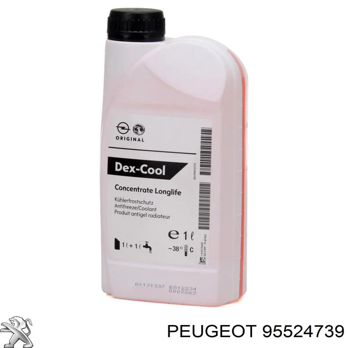 95524739 Peugeot/Citroen Bomba refrigerante coche