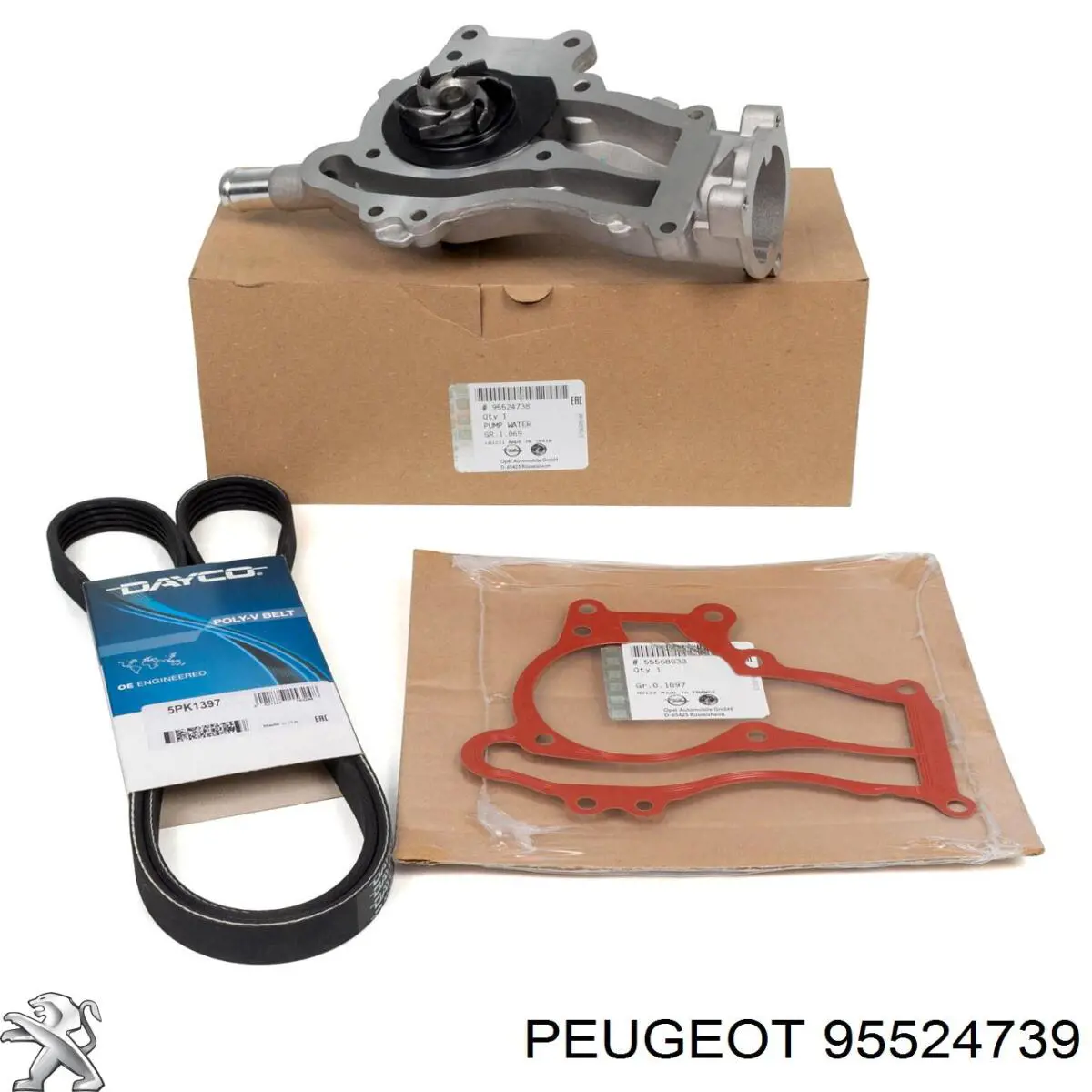 Bombeadora de agua Peugeot/Citroen 95524739 precio, desde 55,28 EUR