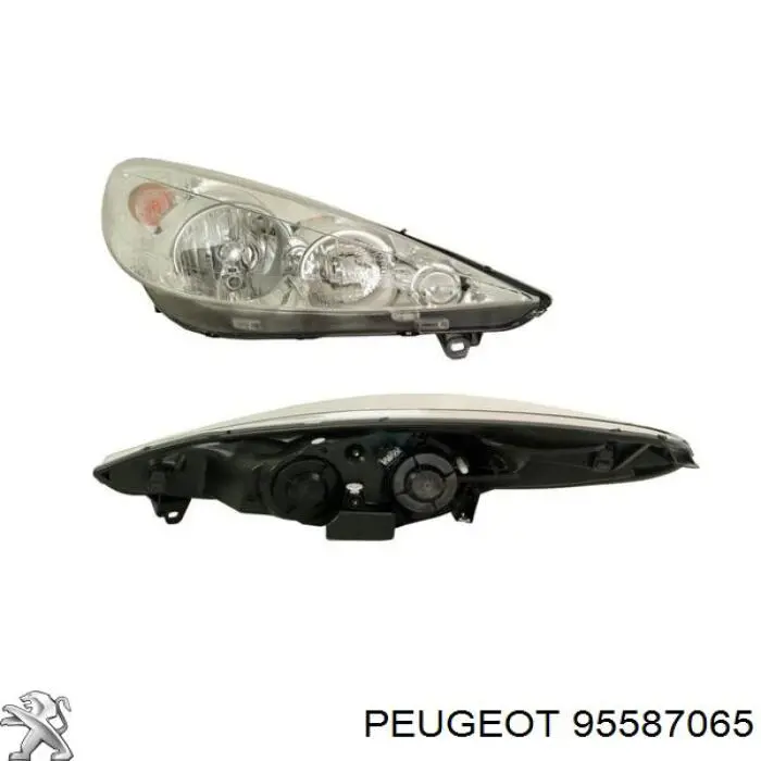 480441 Peugeot/Citroen faro derecho