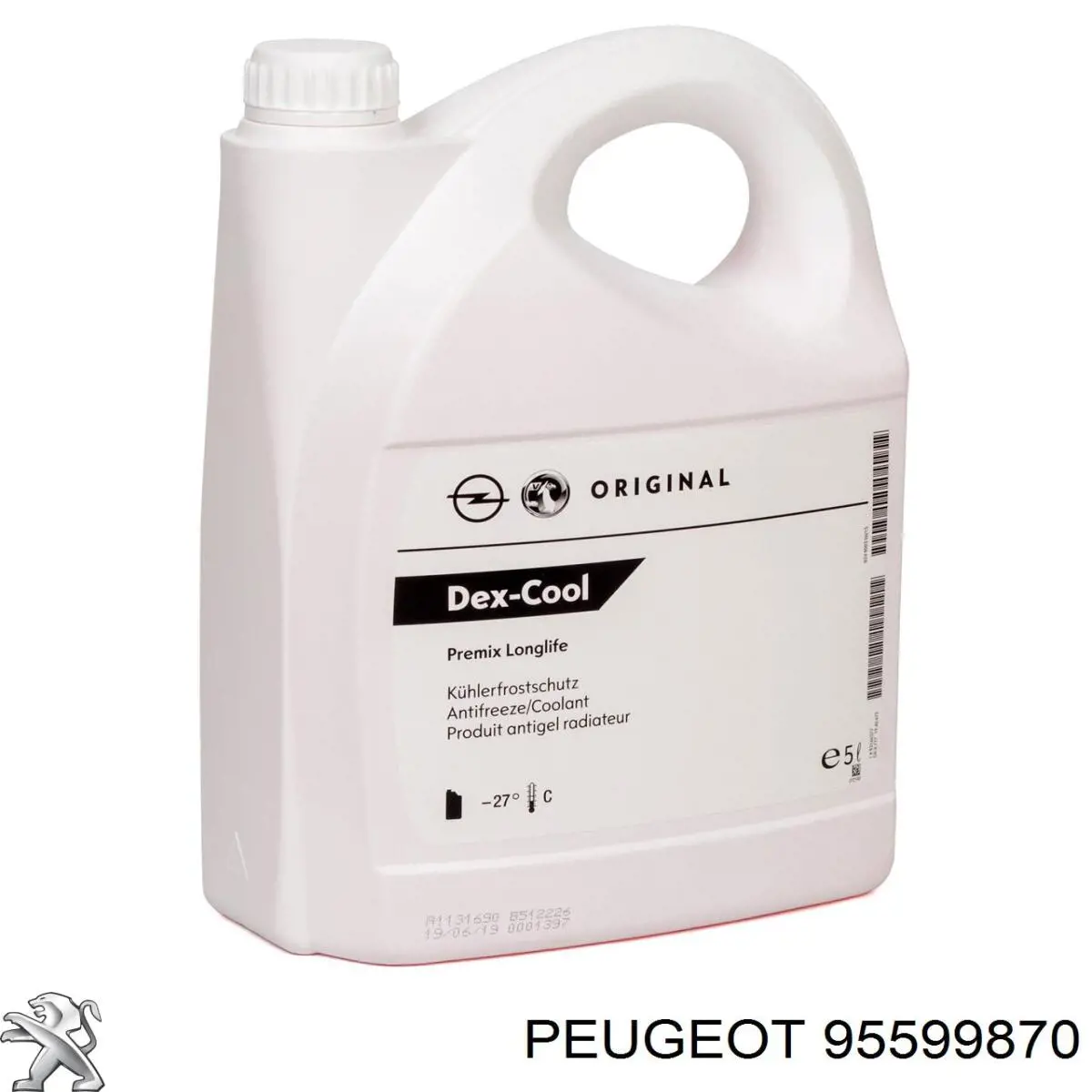 Liquido refrigerante 95599870 Peugeot/Citroen