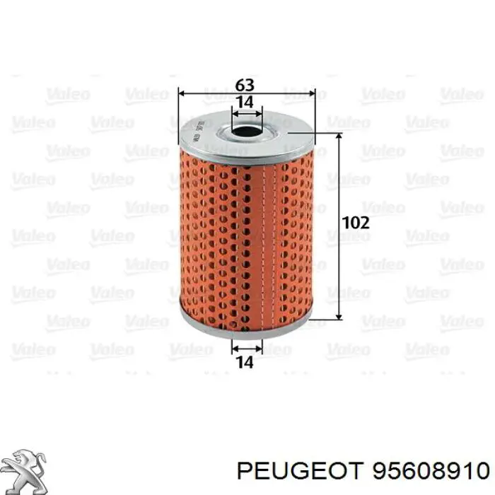 Filtro combustible Peugeot/Citroen 95608910 precio, desde 4,09 EUR