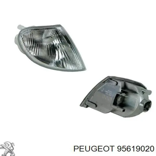 95619020 Peugeot/Citroen piloto intermitente izquierdo