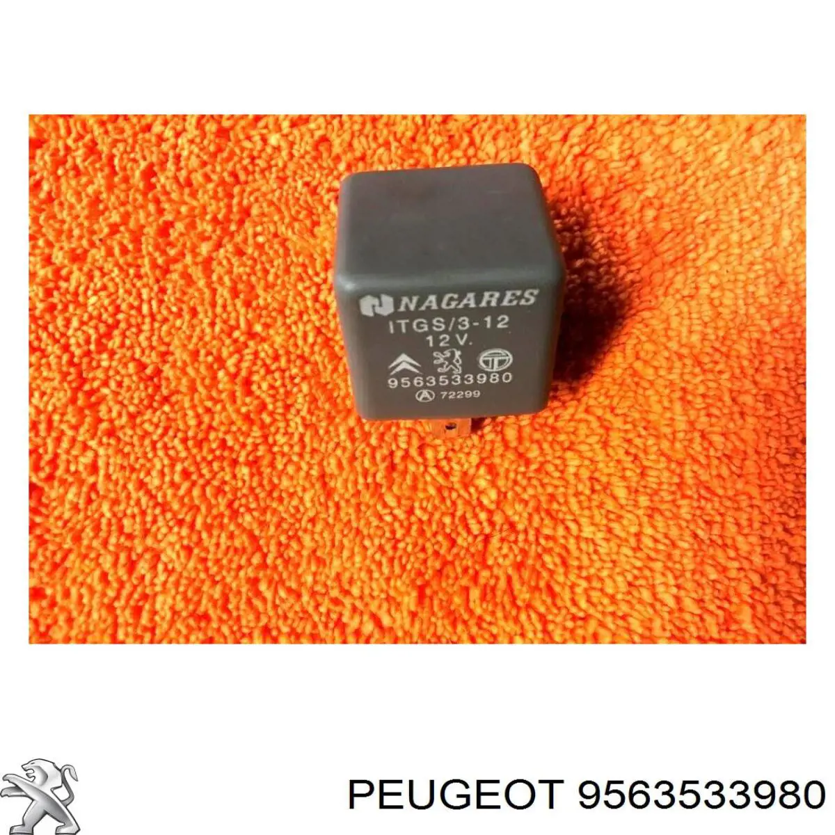 Relé de intermitentes 9563533980 Peugeot/Citroen