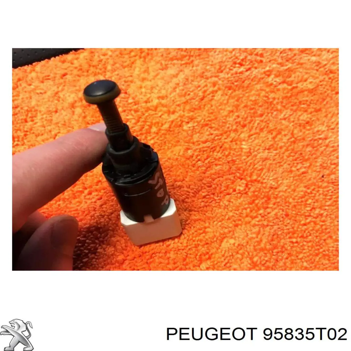 Botón del regulador de altura de faros 95835T02 Peugeot/Citroen