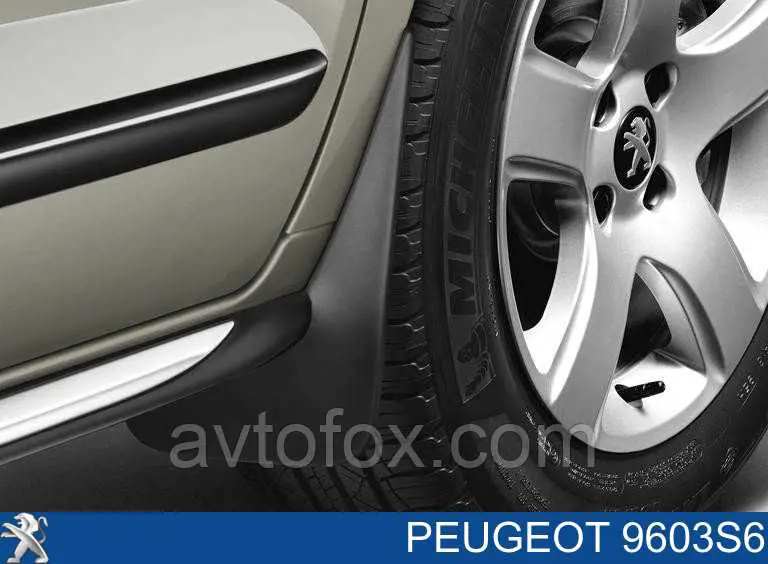 Guardabarros delanteros para Peugeot 3008 I 0U
