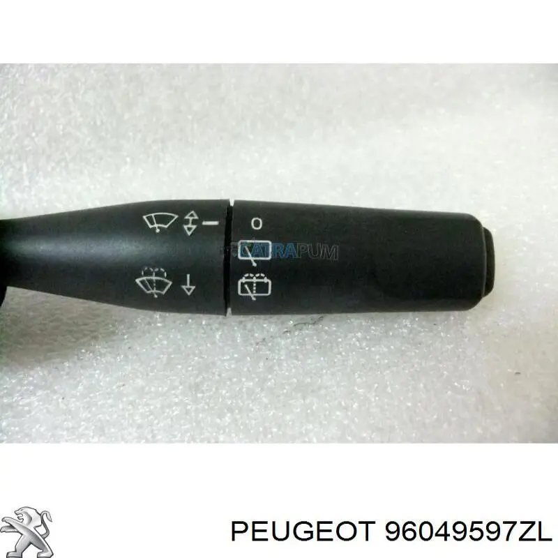 Comprar 96049597ZL Peugeot/Citroen Conmutador derecho de la columna de dirección