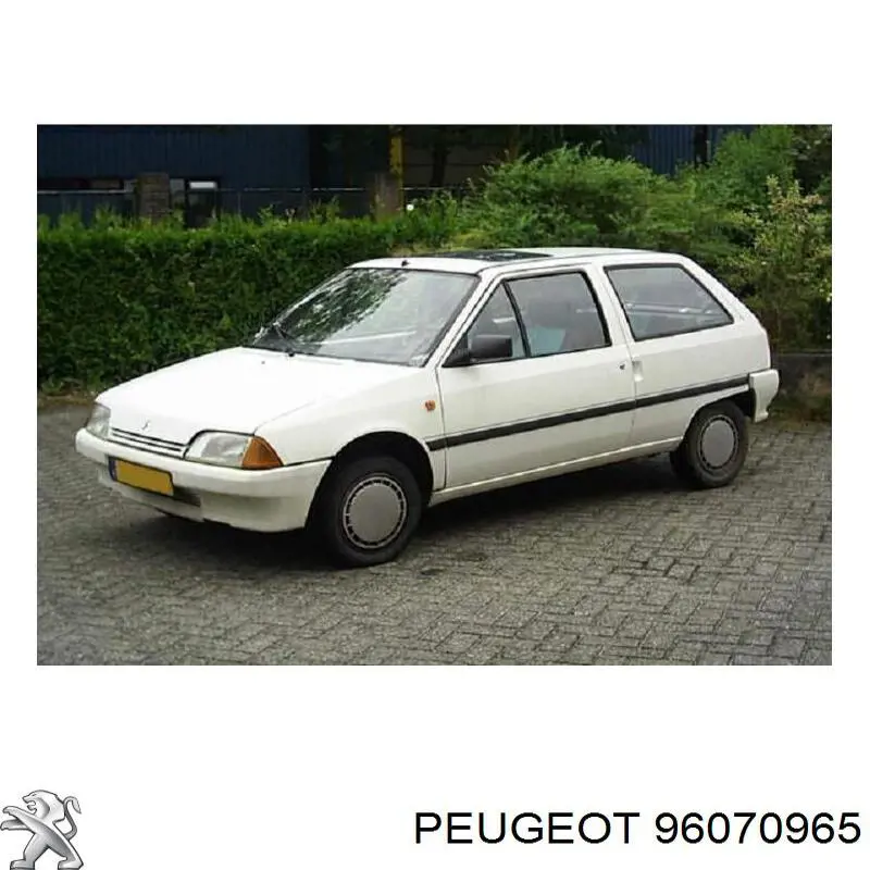 96070965 Peugeot/Citroen guardabarros delantero derecho