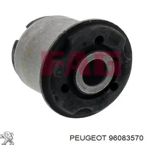 96083570 Peugeot/Citroen silentblock de suspensión delantero inferior