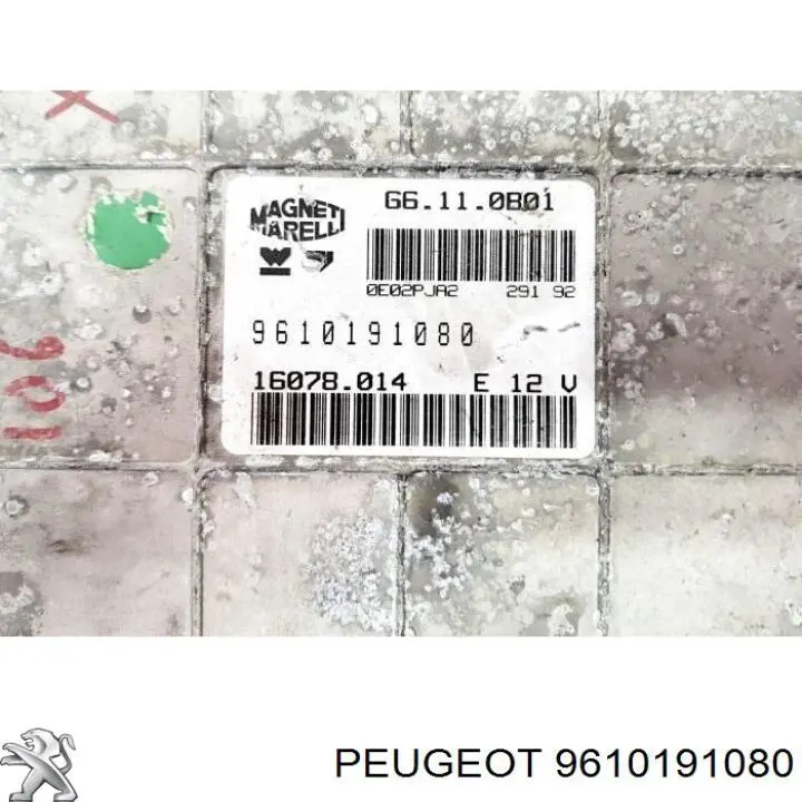 Comprar 9610191080 Peugeot/Citroen ECU