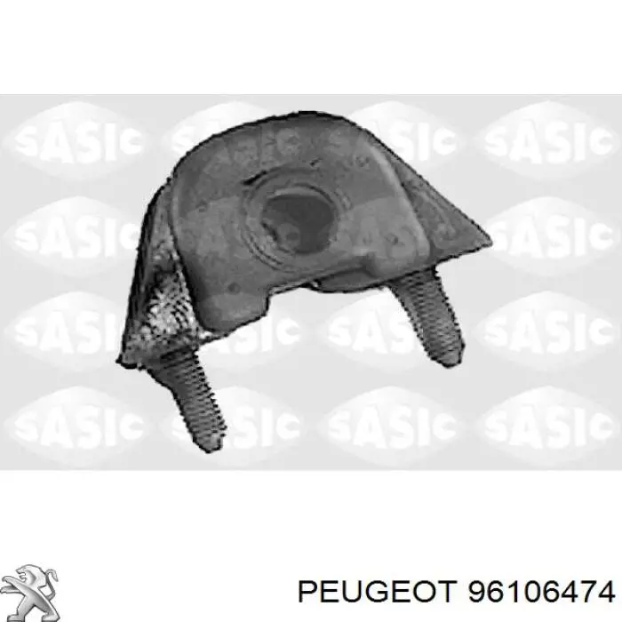 96106474 Peugeot/Citroen silentblock de suspensión delantero inferior