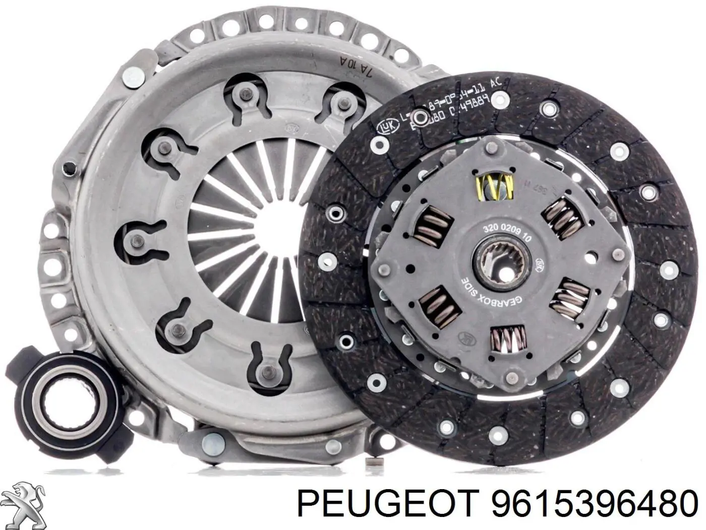 9615396480 Peugeot/Citroen disco de embrague