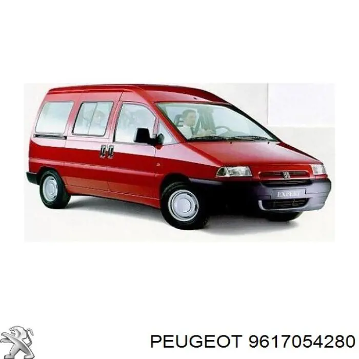 9617054280 Peugeot/Citroen Cable de capó del motor