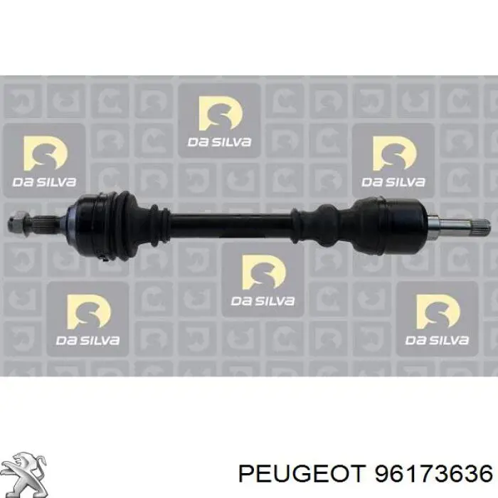 Semieje delantero derecho Peugeot/Citroen 96173636 precio, desde 95,15 EUR