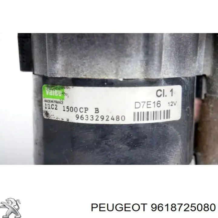 9618725080 Peugeot/Citroen Arranque motores
